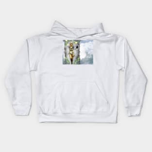 Risen again [Digital Fantasy Figure Illustration] Kids Hoodie